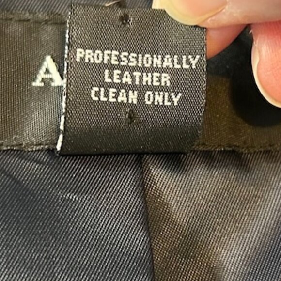 Alfani women's snakeskin pattern leather jacket - Picture 7 of 15